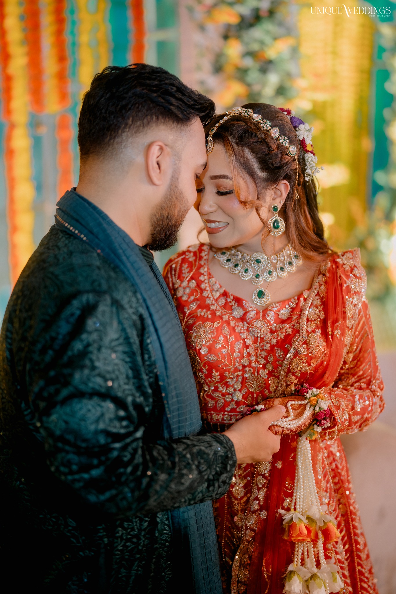 Golden Couple Portrait