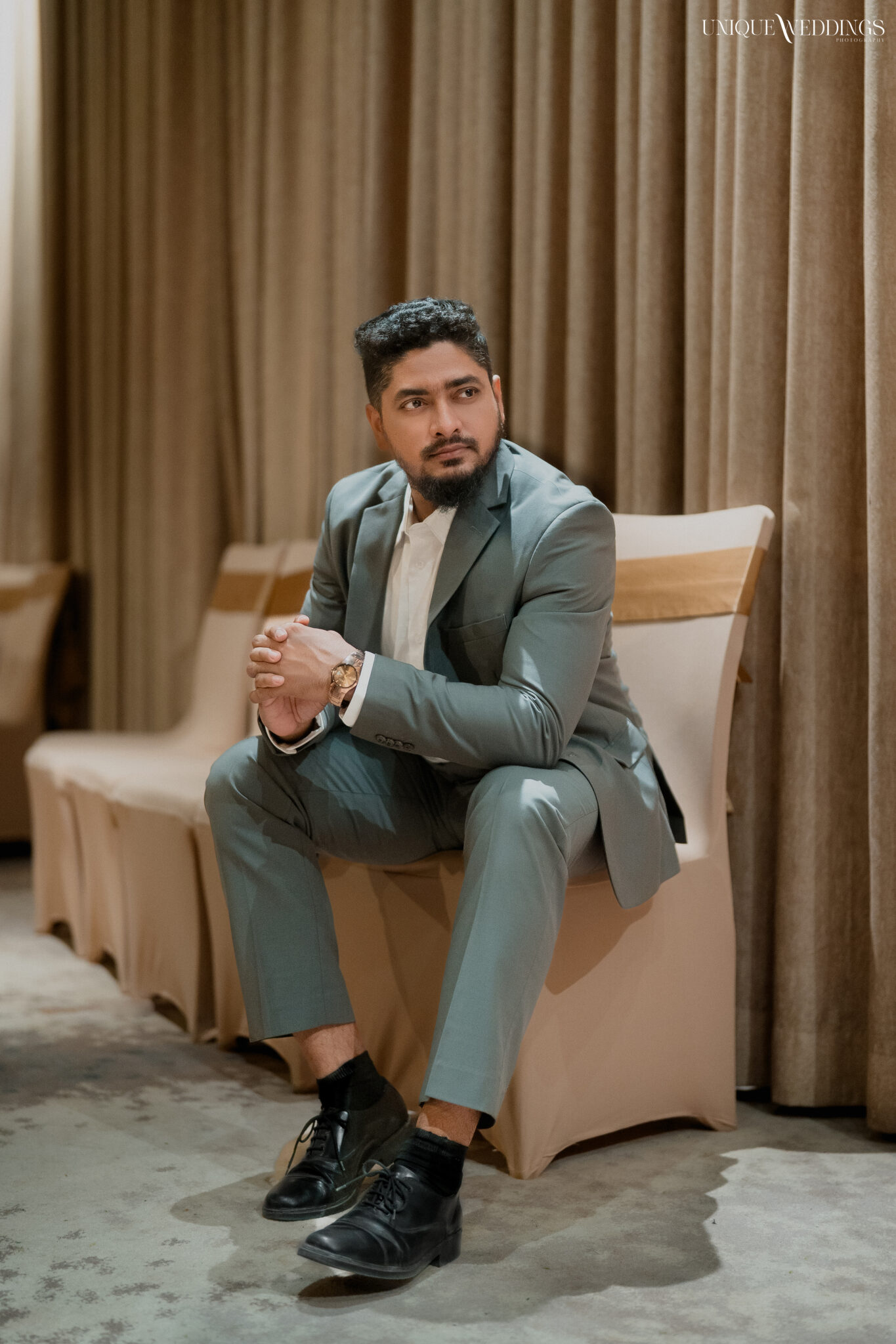 Golden Couple Portrait